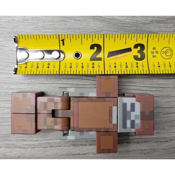 Jazwares LLC Mojang‎ AB Minecraft Skeleton in Leather Armour Action Figure Only - Picture 9 of 9